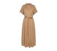 Elena Mirò - Abito Svasato con Cintura - - Dresses - Donna - Beige - 7XL