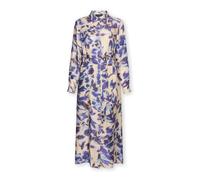 Elena Mirò - Camicetta in raso di viscosa stampata - - Dresses - Donna - Beige - L