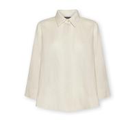 Elena Mirò - Camicia boxy in lino - - Blouses & Shirts - Donna - Beige - 5XL
