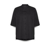 Elena Mirò - Camicia con collo alla coreana - - Blouses & Shirts - Donna - Nero - M