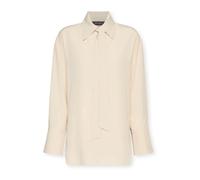 Elena Mirò - Camicia in misto lino con fusciacca - - Blouses & Shirts - Donna - Beige - M