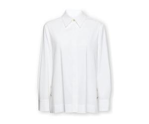 Elena Mirò - Camicia in Popeline - - Blouses & Shirts - Donna - Bianco - L