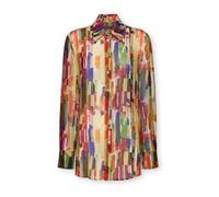 Elena Mirò - Camicia in Viscosa Stampata - - Blouses & Shirts - Donna - Multicolore - 6XL