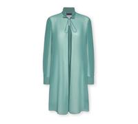 Elena Mirò - Camicia Lunga in Georgette - - Blouses & Shirts - Donna - Blu - L