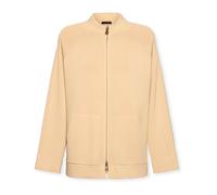 Elena Mirò - Cardigan zip-up in misto viscosa - - Jackets - Donna - Beige - L