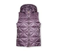Elena Mirò - Giacca smanicata leggera in piuma - - Jackets - Donna - Viola - L