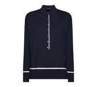 Elena Mirò - Knit Top - - Tops - Donna - Blu - XL