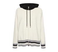 Elena Mirò - Maglia con zip e cappuccio - - Sweatshirts & Hoodies - Donna - Bianco - S