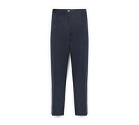 Elena Mirò - Pantaloni a gamba dritta in raso stretch - - Trousers - Donna - Blu - M