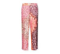 Elena Mirò - Pantaloni in Viscosa Stampata - - Trousers - Donna - Multicolore - 4XL