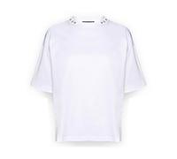 Elena Mirò - T-shirt con applicazioni Monogram - - Tops - Donna - Bianco - S