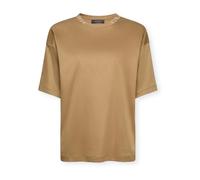 Elena Mirò - T-shirt con applicazioni monogramma - - Tops - Donna - Marrone - M