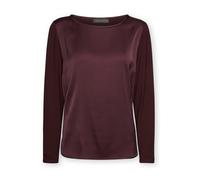 Elena Mirò - T-shirt in viscosa bicolore - - Tops - Donna - Rosso - 2XL
