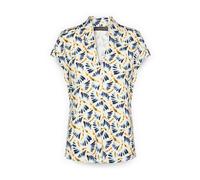 Elena Mirò - T-shirt stampata con scollo a V - - Blouses & Shirts - Donna - Multicolore - M