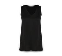 Elena Mirò - Top in Viscosa Satinata - - Tops - Donna - Nero - 3XL