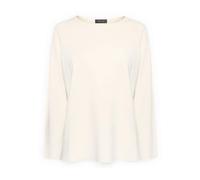 Elena Mirò - Top Scollo a Barca in Misto Viscosa - - Tops - Donna - Bianco - XS