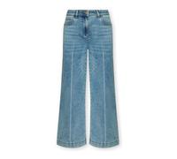 Elena Mirò - Wanda Cropped Wide Leg Jeans - - Jeans - Donna - Blu - 3XL