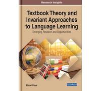 Elena Orlova Textbook Theory and Invariant Approaches to Lang (Copertina rigida)