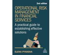 Elena Pykhova Operational Risk Management in Financial Services (Tascabile)