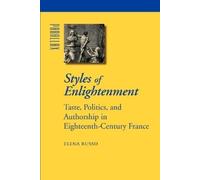 Elena Russo Styles of Enlightenment (Tascabile)