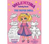 Elena Yalcin VALENTINA, the Paper Doll Activity Book for Girls ages (Tascabile)