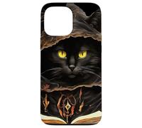 Elenco degli incantesimi di anatomia delle prede di lettura del gatto Custodia per iPhone 13 Pro Max