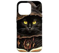 Elenco degli incantesimi di anatomia delle prede di lettura del gatto Custodia per iPhone 16 Pro