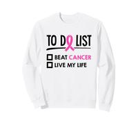 Elenco delle Cose da Fare Battere Il Cancro Live My Life Chemioterapia Cancro Felpa