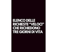 Elenco delle richieste “veloci” che richiedono tre giorni di vita: Libro per appunti a righe divertente, Idea regalo collega ufficio, capo, moglie, marito, amica, amico, babbo natale segreto