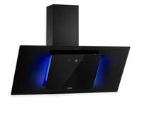 Klarstein Eleonora 90, Cappa Aspirante, Pannello Touch, Luce Ambiente, A++, 420 m³/h