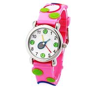 Eleoption impermeabile 3D Cartoon sveglio quadrante digitale orologi regalo regali Teacher presenta per ragazze bambine Bambini Bambini Bambini ecologici Vigilanza in gomma siliconica