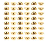 ELEOUTI 100 Pezzi di Ricchezza Cinesi in Lega Lucida da 1 Cm, Decorazioni Creative per Scrivania e Ornamenti da Tavolo per Casa e Ufficio, Simboli di Prosperità e Buona Fortuna