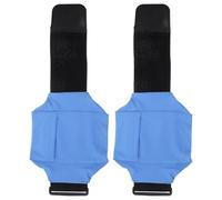 ELEOUTI 2 Pezzi Supporto per Cellulare da Gamba Regolabile, Borsa Portaoggetti Resistente All’acqua, Fascia Elastica Antiscivolo per Corsa, Ciclismo e Attività Outdoor Uomo e Donna