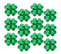 ELEOUTI 50 Palloncini in Alluminio a Forma di Verde, Riutilizzabili e Sicuri, Decorazioni per Feste e Compleanni, Accessori per Foto e Eventi