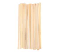 ELEOUTI 50 Pezzi Materiale per Lavori Artigianali in Bamboo Sheets Intrecciato, Versatile e Finitura Liscia, per Weaving Crafts e Realizzazione di Ventagli Fatti a Mano