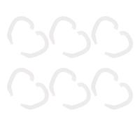 ELEOUTI 6 Paia Correttore Auricolare in Silicone per Ragazzo Ragazza, Supporto Padiglione Auricolare Valgo, Dispositivo per Correzione Orecchie Sporgenti, Sicuro e Confortevole per Uso