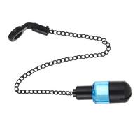 ELEOUTI Allarme da Pesca in Ferro Resistente Indicatore di Abboccata Sensibile Accessorio per Canna da Pesca Notturna Supporto per Bastoncini Luminosi a Mosca