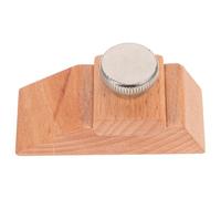 ELEOUTI Blocco Levigatore in Legno per Lavorazione Pelle e Legno, Levigatrice per Bordi Carta Abrasiva, Strumento Versatile per Artigianato Professionale