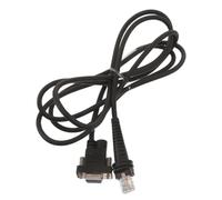 ELEOUTI Cavo Dati Seriale Plug And Play, per Scanner Barcode, 2m, Nero | Compatibile con Lettore per Gestione Magazzino, Uso in Negozi e Uffici, Installazione Semplice, Riduce Errori di Scansione