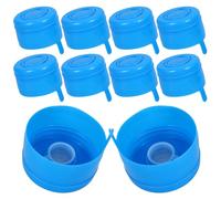 ELEOUTI Coperchi a Vite per Secchio d Acqua da 18,9 Litri, Plastico Blu Riutilizzabile Protezione Contro le Fuoriuscite, 25 Pezzi per Casa e Ufficio