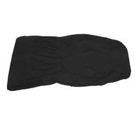 ELEOUTI Copertura Elastica senza Braccioli per Chaise Longue Nero, Copridivano Protettivo per Camera e Hotel, Fodera Elasticizzata Resistente per Protezione Mobili e Rinnovo Arredo