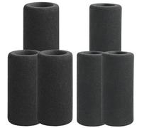 ELEOUTI Copertura Protettiva per Pompa da Bicicletta Co2, Set da 6 Pezzi in Spugna, Accessorio per Gonfiatore Pneumatici Bici da Esterno, Resistente a Sporco e Freddo, Compatibile Pompe