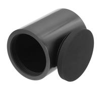 ELEOUTI Crogiolo di Grafite da 60 Ml Resistente al Calore con Coperchio Filettato Sigillato per Fusione di Oro Argento Rame e Metalli Preziosi, Strumento per Forno a Induzione