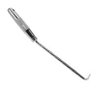 ELEOUTI Gancio in Acciaio Inossidabile per Sollevamento Chiusa Tombino e Porta Avvolgibile Maniglia Ergonomica per Uso Facile e Versatile in Officina e Cantieri