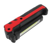 ELEOUTI Lampada da Lavoro Luce Cob Pieghevole Ricaricabile USB LED Base Magnetica e Dissipazione del Calore per Ispezioni e Illuminazione Multiuso