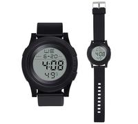 ELEOUTI Orologio da Polso Digitale LED per Uomo Schermo Grande, e Countdown, Materiale Abs e Acciaio Inox, per Sport e Nuoto