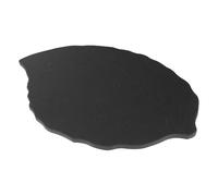 ELEOUTI Piatto da Portata per Bistecca a Forma di Foglia, Piastra di Stoccaggio in Materiale Ecologico Resistente al Calore 30cm X 20cm, Piatto Multiuso per Barbecue, Sushi e Ristorazione