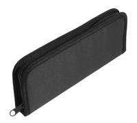 ELEOUTI Portapennelli Custodia Pratica alla Moda Nero Oxford da Viaggio Grande Capacità di Stoccaggio e Fori Multipli per Pennelli per Pittura e Disegno