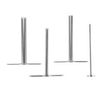 ELEOUTI Punzonatrice Manuale per Fori di Tappi in Gomma in Acciaio, Set Compatto per Esperimenti di Laboratorio Scolastico, Utensile Leggero per Perforazione Precisa