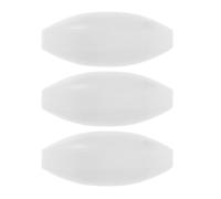 ELEOUTI Set 3 Pezzi Barre Magnetiche Forma Oliva in Ptfe Temperatura Operativa Fino a 250 ℃ per Agitatori Magnetici da Laboratorio per Ricerca Scientifica